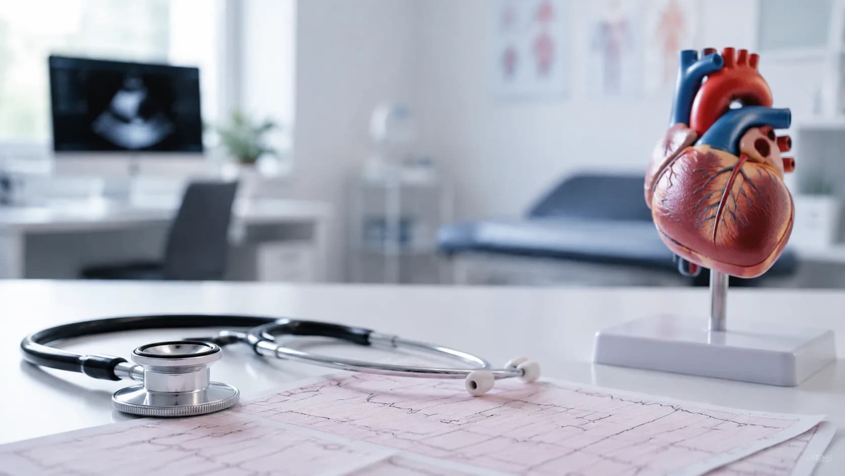 Grafika przedstawiająca temat artykułu: Kłucie w sercu – przyczyny, diagnostyka i objawy alarmowe