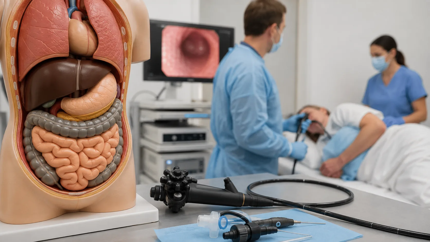 Grafika przedstawiająca temat artykułu: Wrzody żołądka objawy — przyczyny, diagnostyka i leczenie