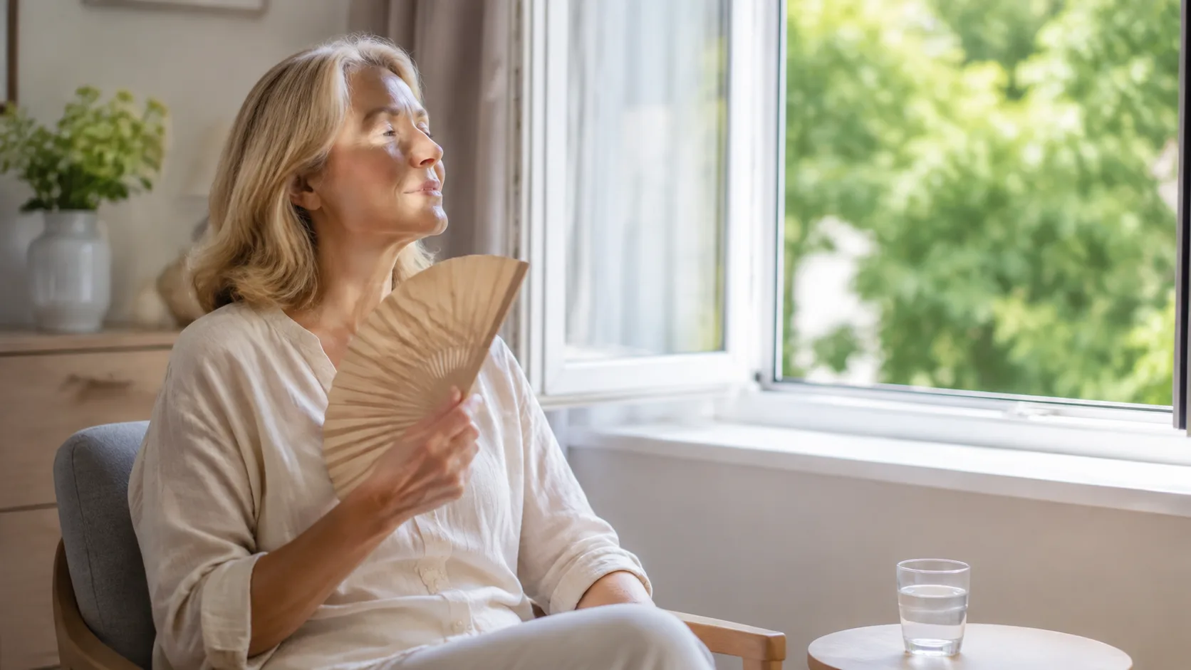 Grafika przedstawiająca temat artykułu: Ile trwa menopauza i od czego zależy?