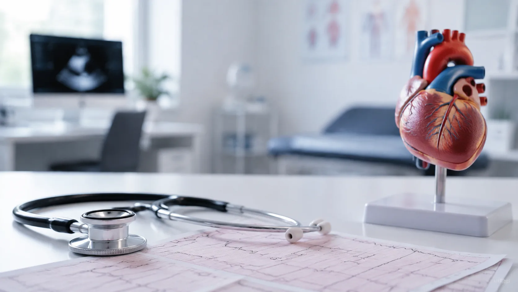 Grafika przedstawiająca temat artykułu: Kłucie w sercu – przyczyny, diagnostyka i objawy alarmowe