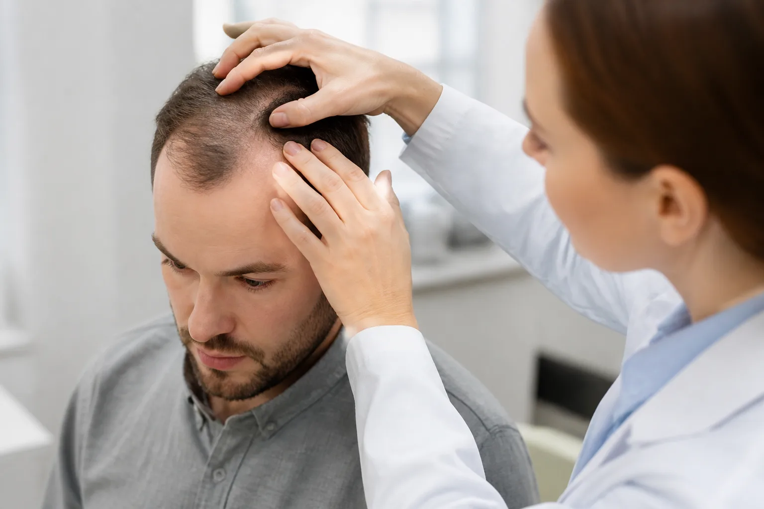Łysienie androgenowe – przyczyny, objawy, diagnostyka i leczenie