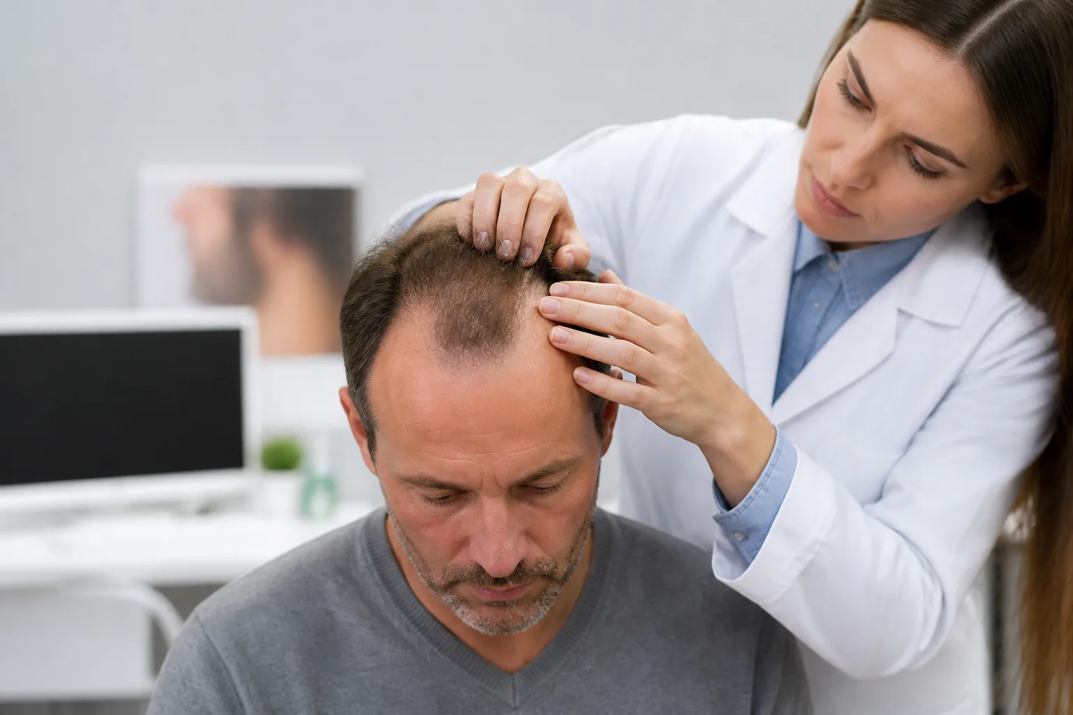 Łysienie androgenowe – przyczyny, objawy, diagnostyka i leczenie