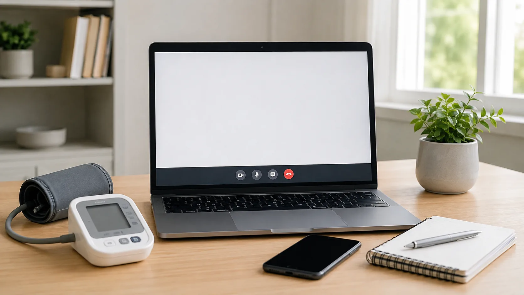 Grafika przedstawiająca temat artykułu: Jak wygląda teleporada u lekarza? Prywatna konsultacja online w Medicept