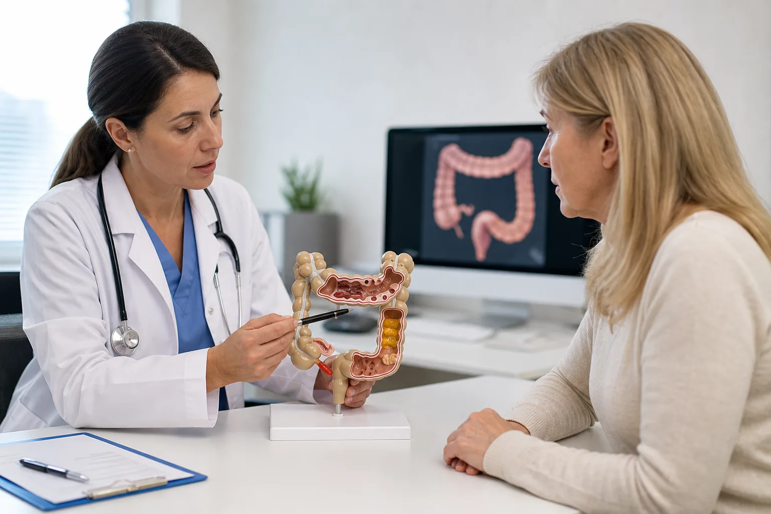 Uchyłki jelita grubego – co to jest, objawy, diagnostyka i leczenie