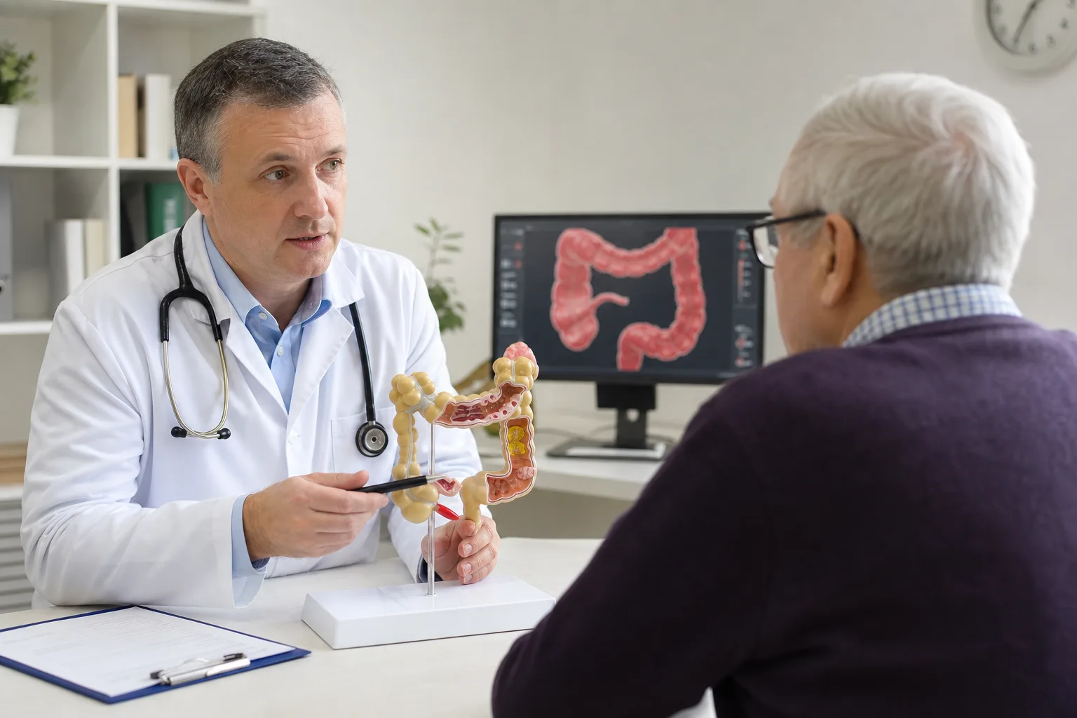 Uchyłki jelita grubego – co to jest, objawy, diagnostyka i leczenie