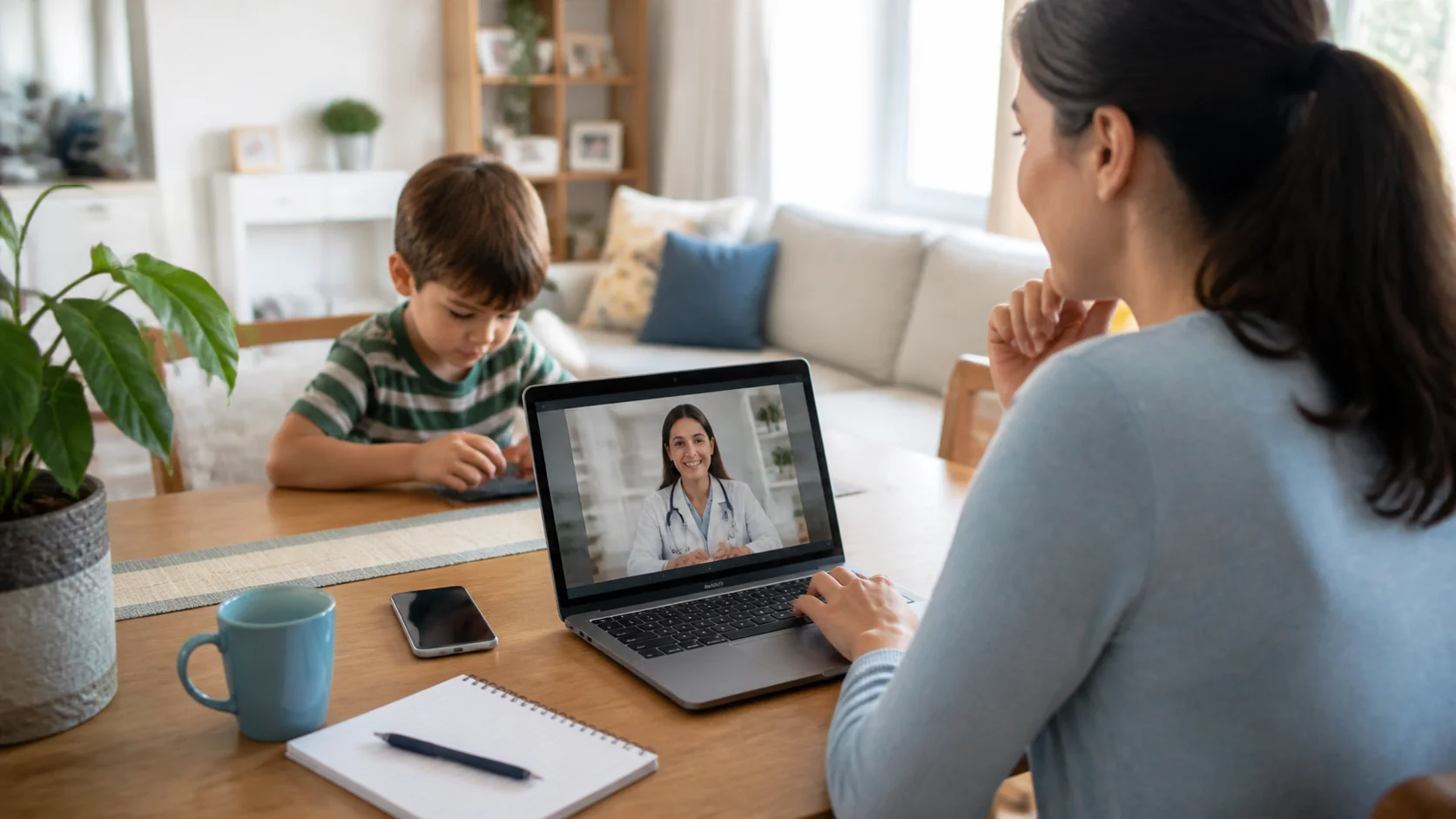 Przygotowanie rodzica do konsultacji pediatrycznej online